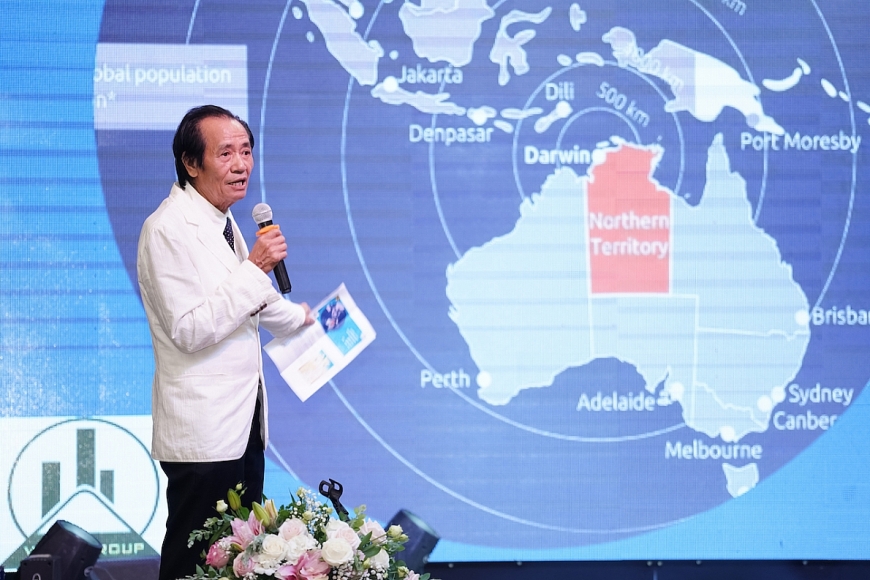 Ông Nguyễn Ngọc Mỹ luôn tích cực trong vai trò kết nối đầu tư Việt- Úc.